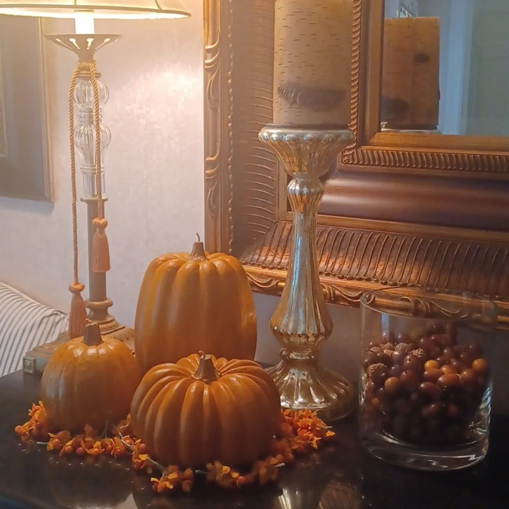 Pottery Barn Pumpkin Candle